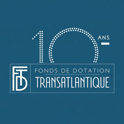 10 ANS DU FONDS DE DOTATION TRANSATLANTIQUE /// logo et plaquette institutionnelle /// Banque Transatlantique