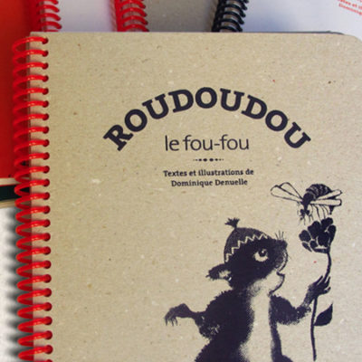 ROUDOUDOU, LE FOU-FOU!  /// Livre pour enfant /// Commande privée